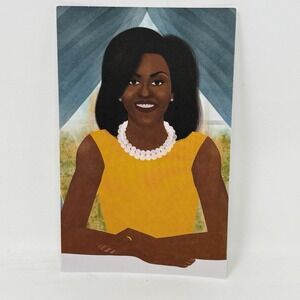 Postcard Michelle Obama - Brave Black First --- UNPOSTED  Smithsonian 2020